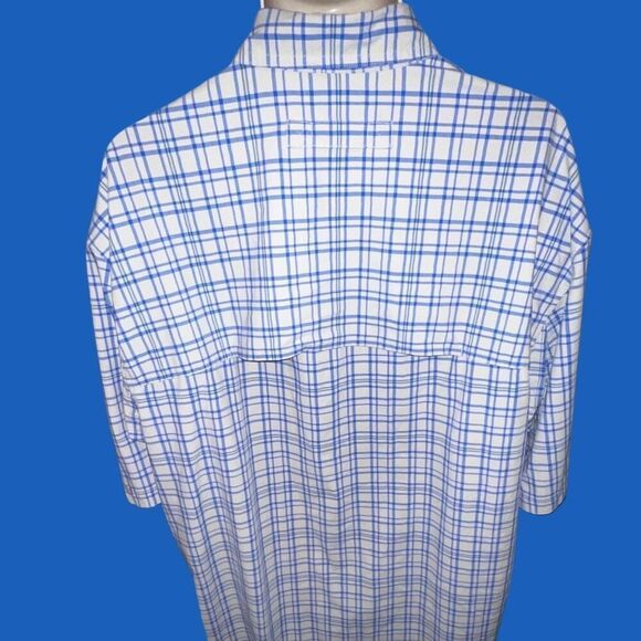 Big & Tall Duluth Trading Plaid Long Sleeve Button Up Size XLT #44 - Picture 4 of 5